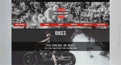 Desktop Screenshot of dreamachine-motorcycles.com